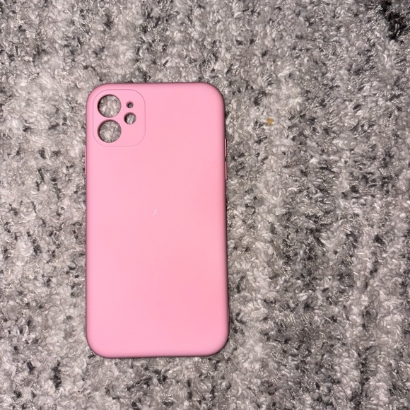 Pink Silicone iPhone Case NWOT - Picture 1 of 5